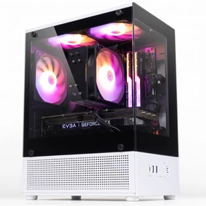Zalman CUBIX-G Micro-ATX PC Case, MATX Case with 3 X 120mm FRGB Fans Pre-Installed, Panoramic View Tempered Glass Panels, USB Type-C Port, Fits up to 280mm GPUs, Panda Edition Zalman CUBIX-G Micro-ATX PC Case, MATX Case with 3 X 120mm FRGB Fans Pre-Installed, Panoramic View Tempered Glass Panels, USB Type-C Port, Fits up to 280mm GPUs, Panda Edition