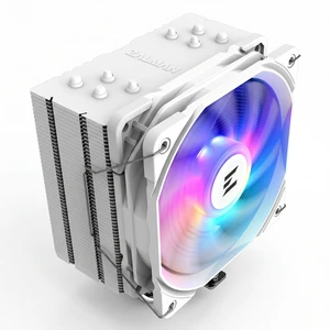 Zalman 9X Plus High Performance ARGB CPU Cooler, 220W Max TDP, AMD AM5/AM4, Intel LGA1851/1700/1200/1151, DTH Technology, Low Noise & Easy Installation, White Zalman 9X Plus High Performance ARGB CPU Cooler, 220W Max TDP, AMD AM5/AM4, Intel LGA1851/1700/1200/1151, DTH Technology, Low Noise & Easy Installation, White
