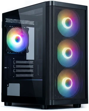 Zalman M4 SE Micro-ATX MATX RGB Gaming PC Case, 6x 120mm FRGB Fans, Full Tempered Glass Side Panel, High Airflow Compact Mini Tower, USB 3.0 - Black Zalman M4 SE Micro-ATX MATX RGB Gaming PC Case, 6x 120mm FRGB Fans, Full Tempered Glass Side Panel, High Airflow Compact Mini Tower, USB 3.0 - Black