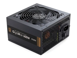 Zalman GigaMax 600W ATX Power Supply 80+ Plus Certified PSU Reliable ATX 12V PSU with 105°C Capacitors, Low Noise 120mm Quiet HDB Fan, Active PFC, 6+2 PCIe Connectors, RoHS Compliant, Non-Modular Zalman GigaMax 600W ATX Power Supply 80+ Plus Certified PSU Reliable ATX 12V PSU with 105°C Capacitors, Low Noise 120mm Quiet HDB Fan, Active PFC, 6+2 PCIe Connectors, RoHS Compliant, Non-Modular