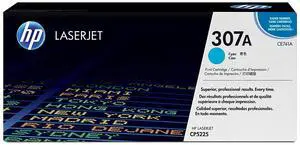 Genuine HP NEW CE741A Toner Cartridge for HP Color LaserJet CP5225, CP5225dn, CP5225n
