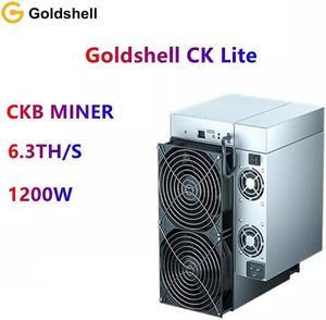 Gold shell CK LITE Miner CKB Miner 6.3TH/s 1200W Nervous Network Miner Better than CK BOX / CK5 / CK6