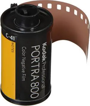 Kodak Portra 800 Color Negative 35mm Film - 135-36 (USA) per roll