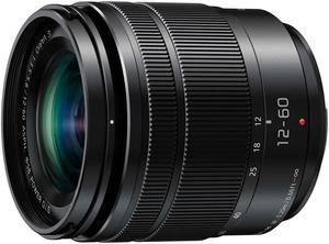 Panasonic 12-60mm F/3.5-5.6 Lumix G Power O.I.S. Micro Four Thirds Lens - Black