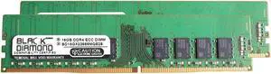 32GB (2x16GB) DDR4 2666 ECC Memory 288-pin (2Rx8)