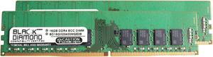 32GB (2x16GB) DDR4 2400 ECC Memory 288-pin (2Rx8)