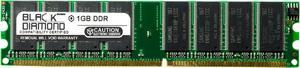 1GB Memory RAM for Apple iMac M9285LL/A (G4 1.0GHz 15-inch Factory Memory Slot), M8935LL/A (G4 1.0GHz 17-inch Factory Memory Slot) 184pin PC2700 333MHz DDR DIMM Black Diamond Memory Module Upgrade