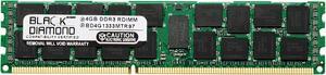 4GB RAM Memory for IBM eServer X-Series x3200 m3 (VLP) Black Diamond Memory Module DDR3 ECC Registered RDIMM 240pin PC3-10600 1333MHz Upgrade