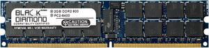 2GB RAM Memory for HP Integrity rx6600 240pin PC2-4200 DDR2 ECC Registered RDIMM 533MHz Black Diamond Memory Module Upgrade