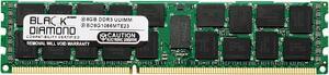 8GB RAM Memory for Dell PowerEdge R710 240pin PC3-8500 DDR3 RDIMM 1066MHz Black Diamond Memory Module Upgrade