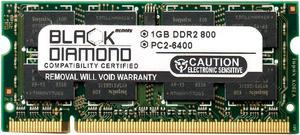 1GB Black Diamond Memory Module for MSI Aesthetics Series VR220X-010HU YA Edition DDR2 SO-DIMM 200pin PC2-6400 800MHz Upgrade