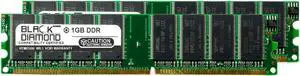 2GB Kit(2X1GB) DDR 400 (PC-3200) Memory 184-pin