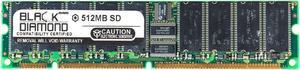 512MB (2Rx8) SDRAM PC133 ECC Memory 168-pin