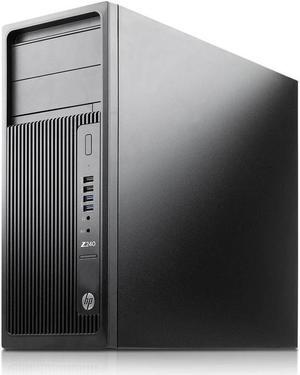 HP Z240 MT Desktop i7-6700 3.40GHz 4 Core 16GB DDR4 Memory Quadro P2000 512GB SSD Windows 10 Pro