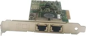 Dell F169G Broadcom Dual Port Gigabit PCI-E Network Interface Card Full Profile
