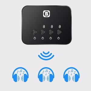 3-in-1 Bluetooth Transmitter Stereo Music Receiver Bluetooth 4.0 Wireless Audio Adapter For TV Home Car Stereo System