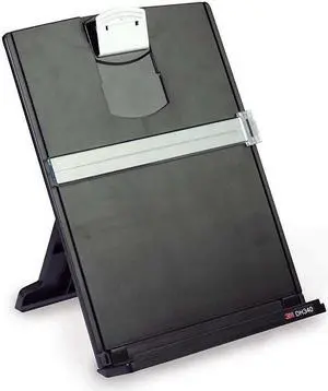 3M Desktop Document Holder with Adjustable Clip, Holds Letter, Legal and A4...