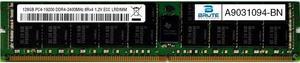 A9031094 - Dell Compatible 128GB PC4-19200 DDR4-2400MHz 8Rx4 1.2V ECC LRDIMM