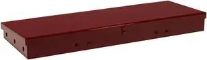 Andrew Mack BB-46 Ruby Red Brush Box for Storing Pinstriping Brushes