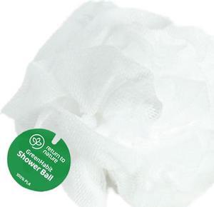 GreenHabit Sensitive Shower Ball -
Biomass (PLA100%) 
No microplastic