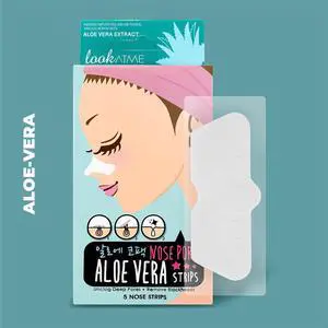 LOOK ATME Nose Pore Strips (5 Strips) : ALOE VERA