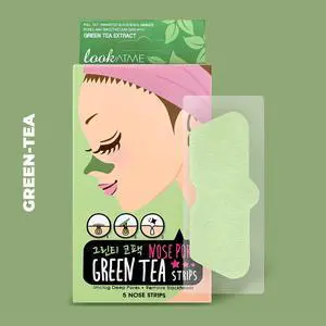 LOOK ATME Nose Pore Strips (5 Strips): GREEN TEA