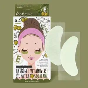 LOOK ATME Hydrogel Eye Patches (5 pairs): VITAMIN E