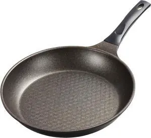 KOHAS 11" Prime Titanium Stone Coating Frying Pan, Black