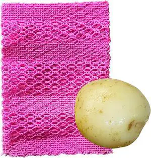 K-CORNSSIL PLA Potato Peeling Scrubber, 4pcs/pack (Pink)
