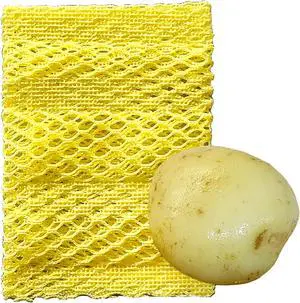 K-CORNSSIL PLA Potato Peeling Scrubber, 4pcs/pack (Yellow)