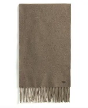 ERKHES CASHMERE MUFFLER CLASSIC LONG Brown