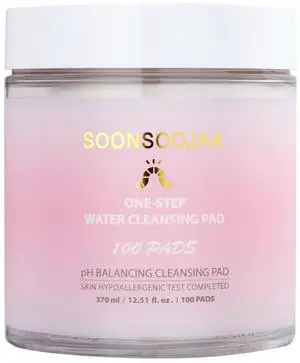 Soonsoojaa One-Step Water Cleansing Pad 370ml / 12.51fl.oz. (100pads)