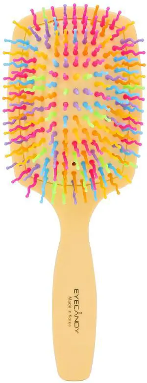 Eyecandy Rainbow volume S paddle brush (Banana Milk)