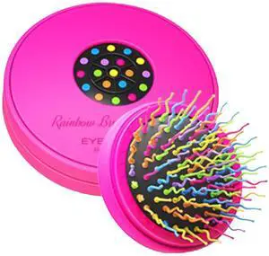 Eyecandy Rainbow volume S brush Compact (Pink)