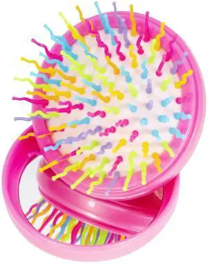 Eyecandy Rainbow volume S brush Compact (Neo Pink)