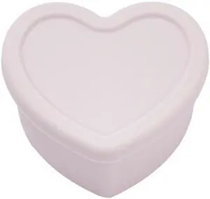 LOVEAT Heart Bowl 8.5 fl oz (250ml)  Patented Leak-Proof Baby Food Storage Container, Microwave Freezer and Oven Safe, BPA-Free for Weaning and Toddler Feeding (Lilac)