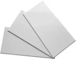 VER-Q Metal Tile Glossy White (50 sheets)