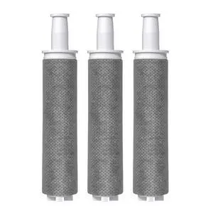 Ionpolis NSF-Certified Activated Carbon Fiber Shower Filter Replacement Cartridge for Handheld Shower Head Body 3 PCS/Pack Removes Chlorine, Impurities and Fine Particles Ionpolis NSF-Certified Activated Carbon Fiber Shower Filter Replacement Cartridge for Handheld Shower Head Body 3 PCS/Pack Removes Chlorine, Impurities and Fine Particles