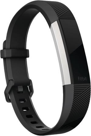 Fitbit Alta HR Fitness Tracker with Heart Rate Monitor  Large  Black