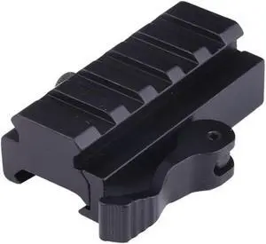 Lever Lock Adaptor and Riser 20mm weaver 5-Slot Universal QD