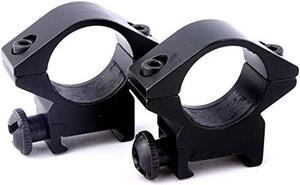 Attachs to Dovetail 21 mm rail Tactical Low Profile 25.4mm Scope Rings 20mm Weaver/picatinny Rail Mount