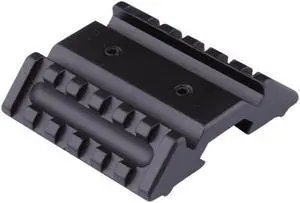 Universal Set Off Rail,Dual 45 Degree Offset Mount, Extension Picatinny