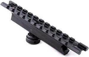 Accepts all standard Picatinny 1913 or Weaver optics, such as red dots, scopes and magnifiers Generic Rail Mount Carry Handle Black for Ar-15