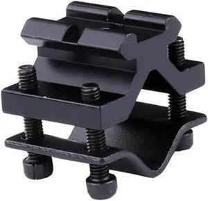 Compatible with most lasers, scopes, and flashlights 20mm Picatinny/Weaver Barrel Mount Adapter for Scope Flashlight Laser