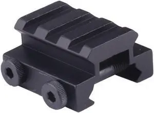 1/2 inch 3 Slot Low Riser 20mm WEAVER PICATINNY Rifle Base / Scope Mount Rail