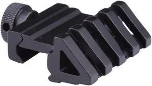 Offset Rail allows the attachment of laser/flashlight mounts, red dot sights or other accessories Weaver Style 45-Degree Offset Rail Mount 20mm Weaver