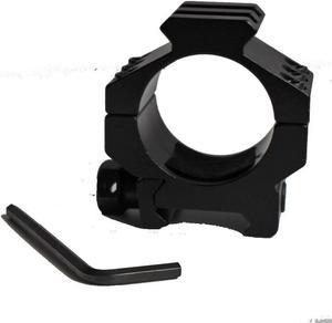 Hunting Accessories Rifle Tactical Medium Profile 30mm Scope Mount Rings Black Color 20mm Weaver Picatinny Rail