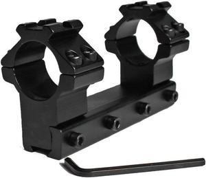 Long 10cm High Profile 11mm Dovetail Airgun 25.4mm Rings w/Stop Pin 20mm Rail For Hunting Tactical Rifle Scope Mount