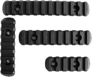 Pack of 4 pcs Tactical Airsoft Polymer Picatinny Rail For Handguard Laser Scope Hunting Gun accessories