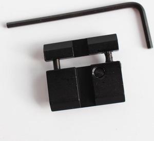 Tactical Dovetail to Weaver Picatinny Rail Mount Snap In Rail 11mm to 20mm Converter Adapter